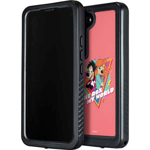 Disney She Rox My World Galaxy S24 Waterproof Case